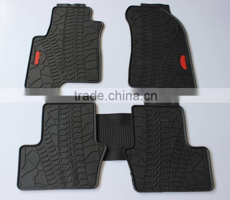 Hot Sale Easy Clean Anti Skid PVC Rubber Auto Car Floor Mats For JEEP GRAND CHEROKEE