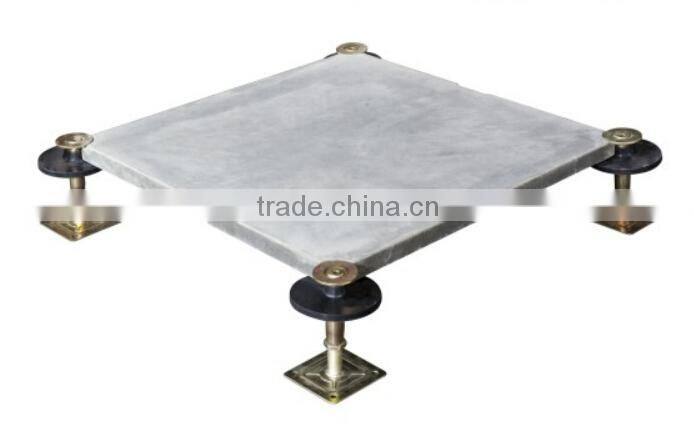 Cement raised access floor panel