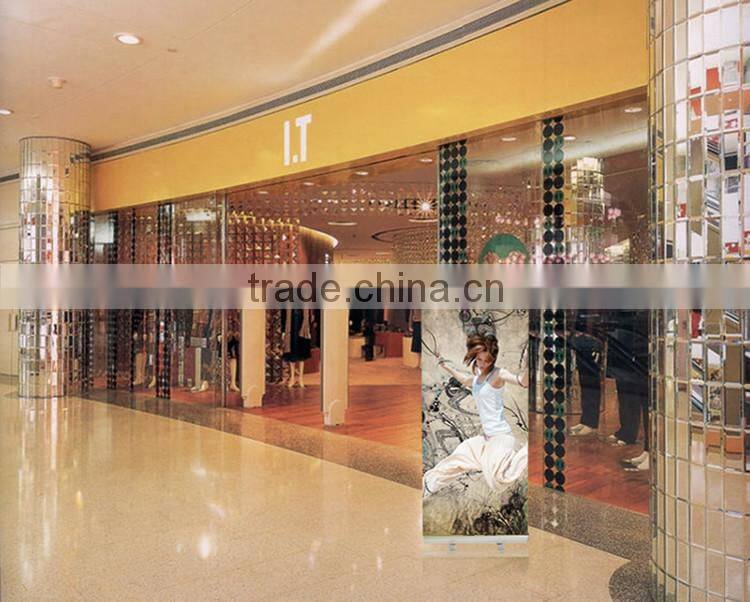 Aluminium digital roll up advertising boards for marketing