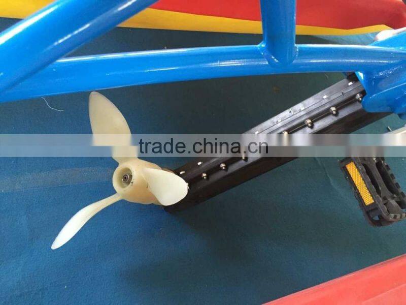 Funny amusement water park water pedal bike