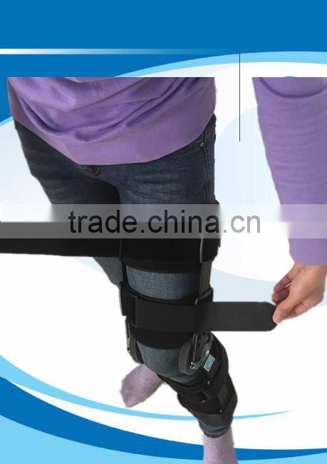 Orthopedic leg brace for lower limb fracture