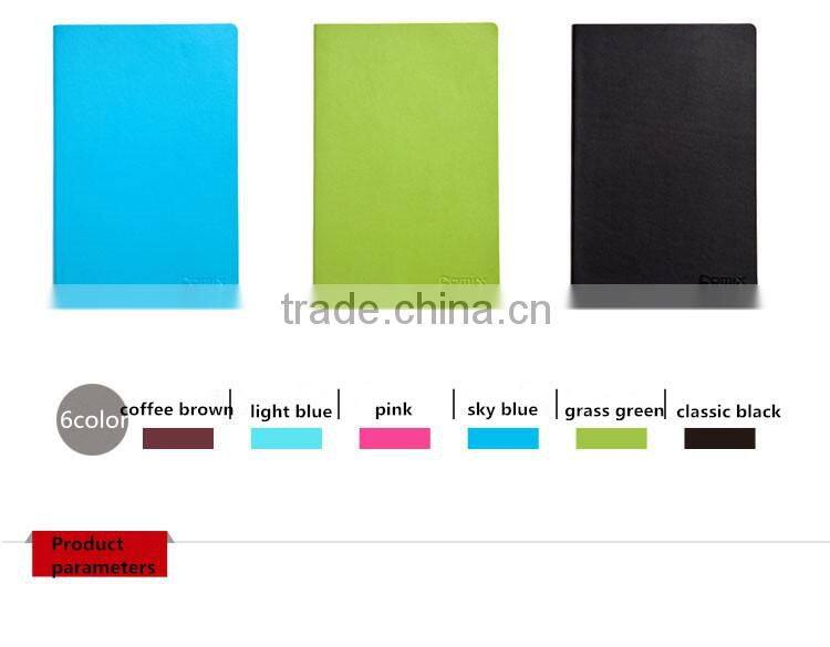 2016 hardcover PU Eco leather notebook Business A5 customized notebook Drawing Sketchbook Weekly Day Planner organizer notebook