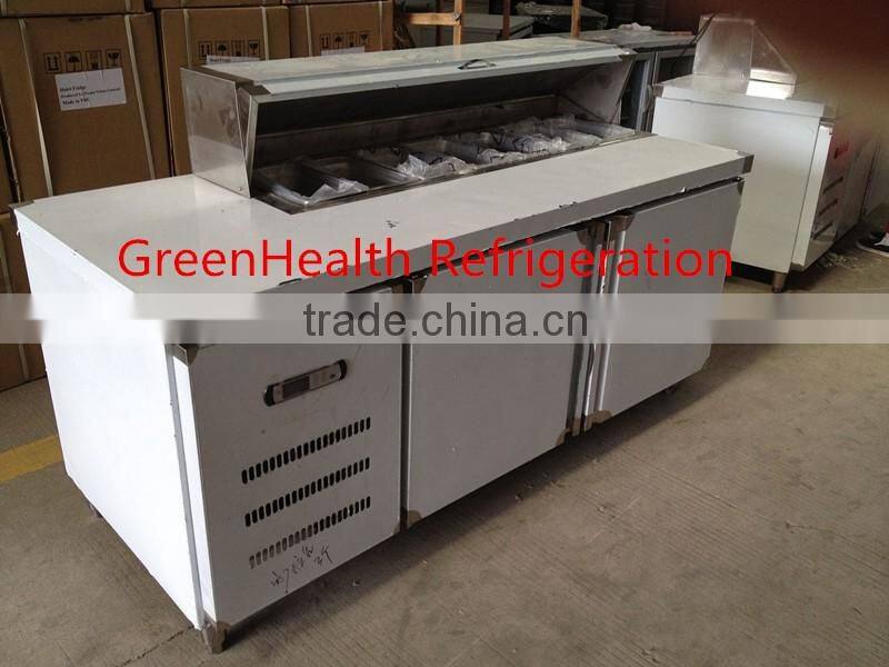 Customized clients logo and voltage for customized pizza workbench