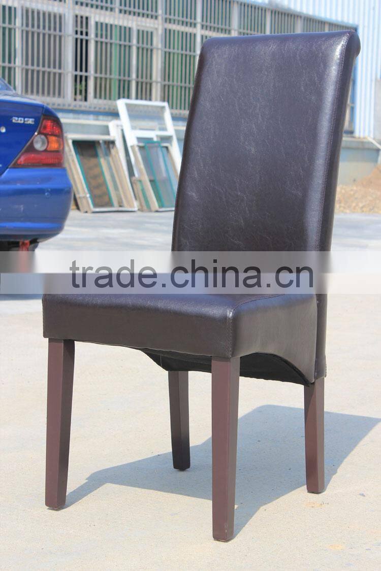 New design arriva fashionable High back pu Dining chair Y407