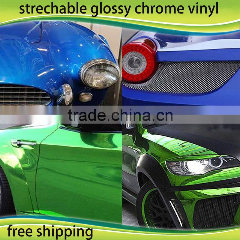 Vinyl chrome for car wrap