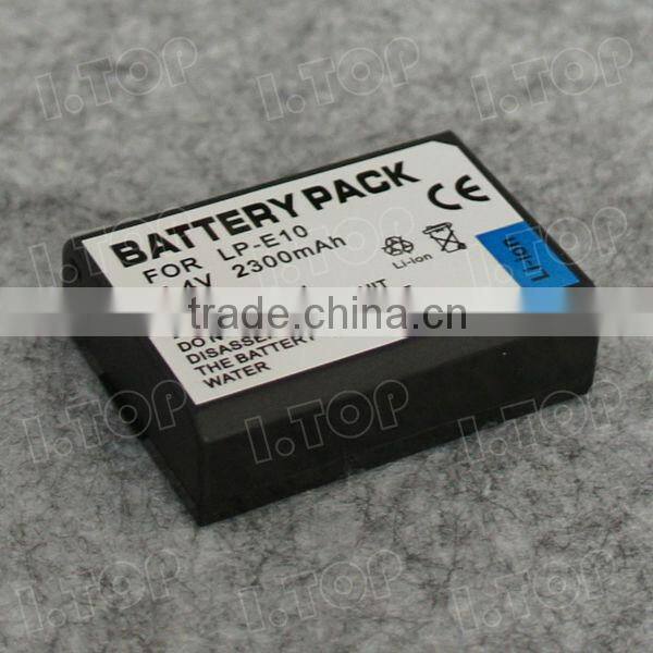 Hot Selling Replacement Camera Battery LP-E10 Battery for Canon