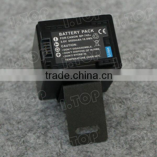 4450mAh BP-745 BP-745+ Battery For Canon Vixia HF M50 M52 M500 R30 R32 R300
