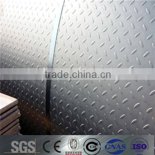 CHECKERED STEEL PLATE FOR ANTI-SLIP