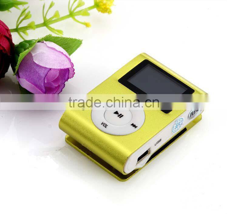 LCD Screen Mp3 FM Radio Mp3 Mp4 Player