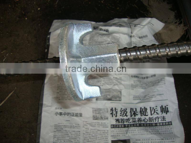 15/17mm Formwork tie rod and wing nut
