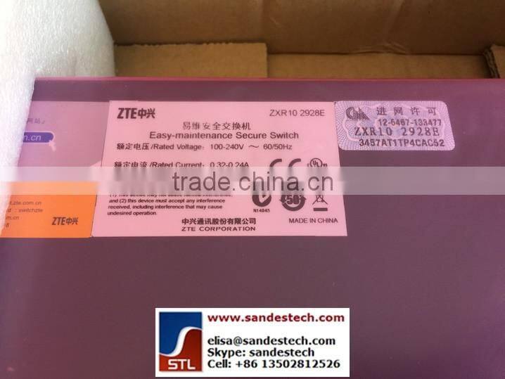 ZTE 2928E, ZTE ZXR10 2928E RS-2928E-AC RS-29EC-4GE-SFP