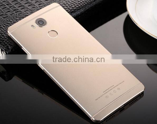 144-Fashion 5.5Inch Luxury Metal Shell 6.8mm Thin Fingerprint Smartphone 4GB+32gb 16MP+8MP 2.0Ghz Dual Sim 4G Smartphone