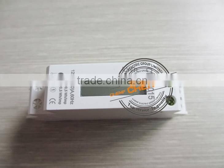 High Quality 120v 60hz Rail wattmeter , watt meter, power meter, wattmeter for solar system