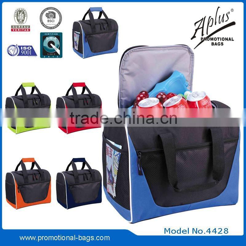 2015 trendy cute food delivery soft cooler bag with handle