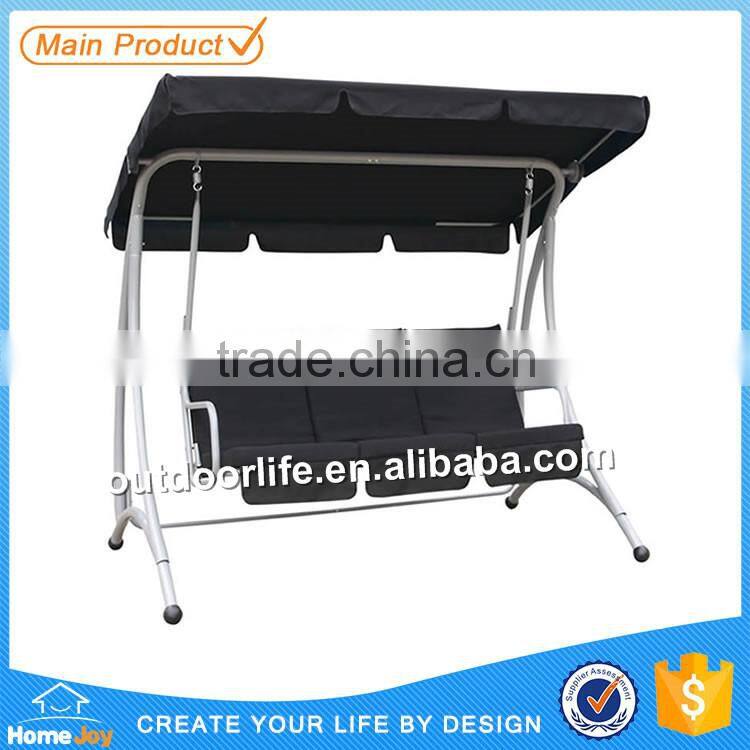 Top quality metal garden swing chair adults indoor