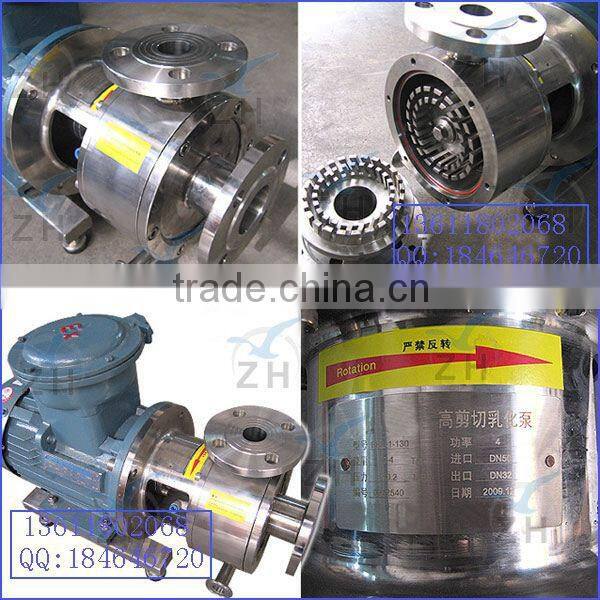 Hygienic ice cream emulsifier with trolley