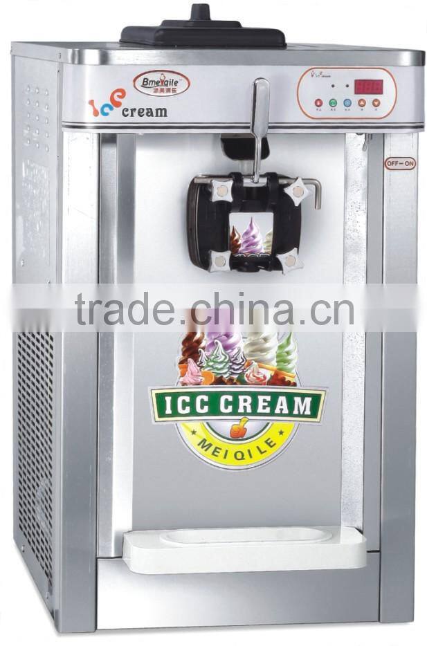 Stainless steel ice cream machine