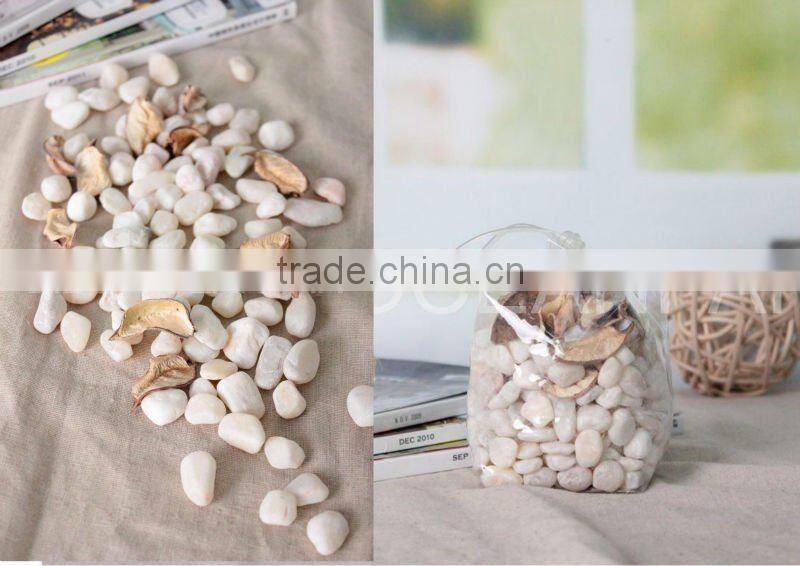 Decorative natural river rock,vase filler