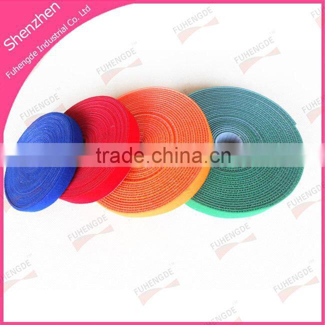 Plastic injection hook+blue soft loop back to back cable ties