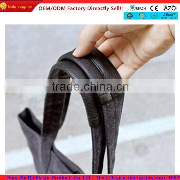 A series of pu canvas shopping bag