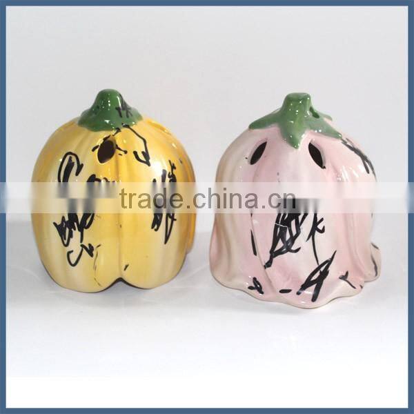 Porcelain material event & party supplies ceramic bells for christmas