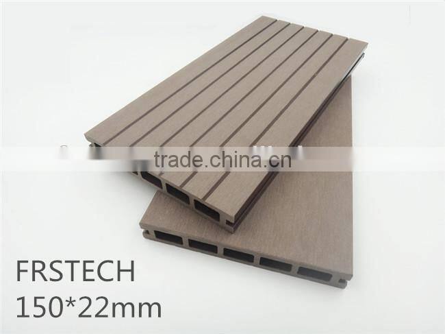 wood plastic composite playground high density solid deck