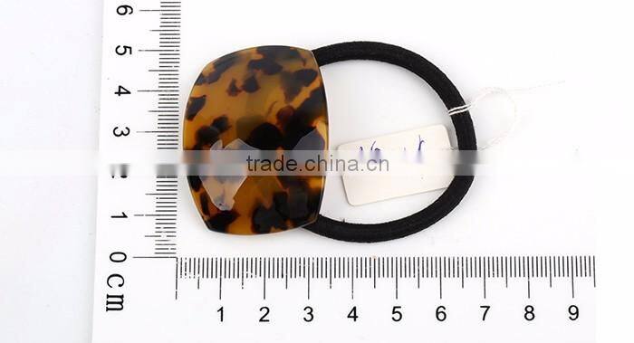 Kids plastic hair tie acetate hair scrunchie elastic hair rubber band