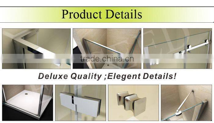 Galss shelf brass hinge SUS handle shower bath screen EX-233-2