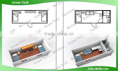 CH-BL003 Living container house modular house prefabricated