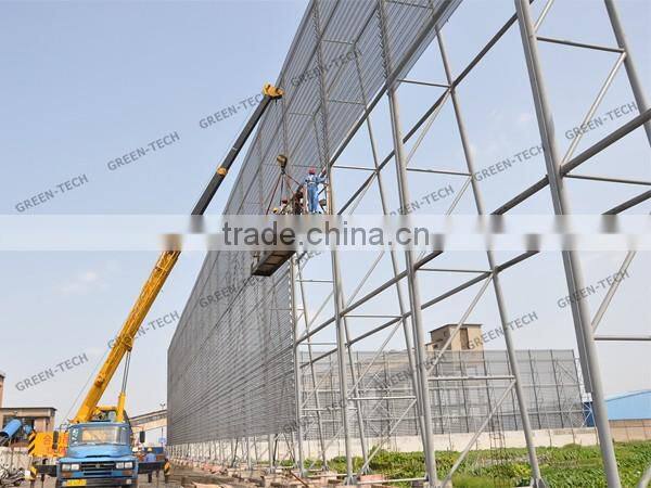 WF-LA009 china factory designed galvanized steel wind break wall for dust control