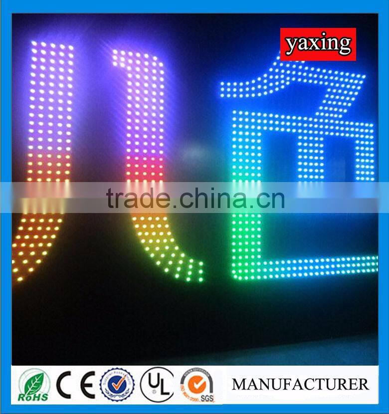 2016 Guangzhou 3d led sign advertising led letter sign factory