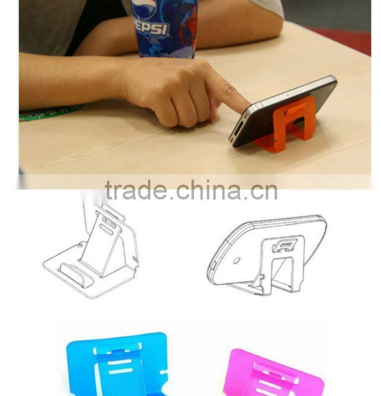 Compact Mobile Phone Stand in a Business Card Size