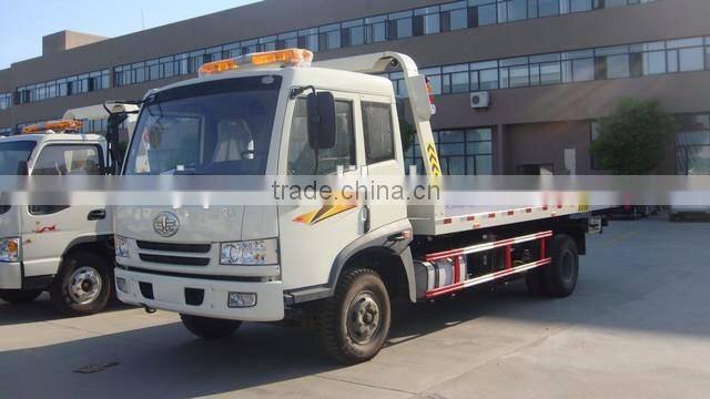 FAW wrecker truck FAW road wrecker price
