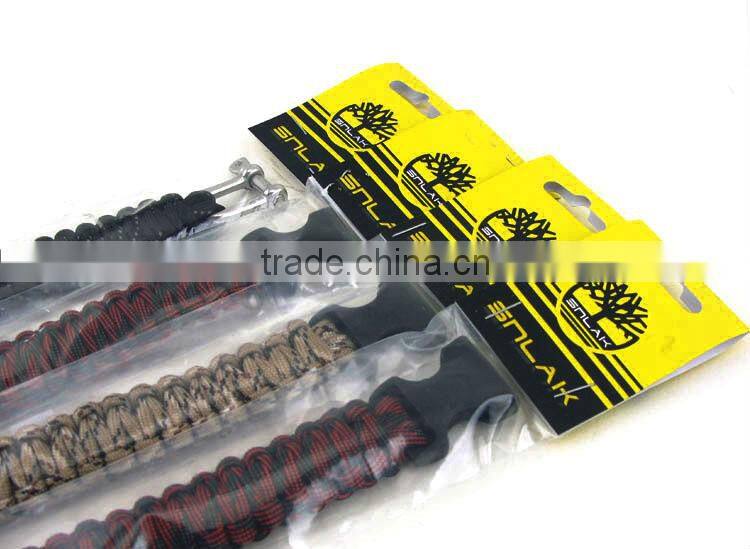 survival bracelet with lighter