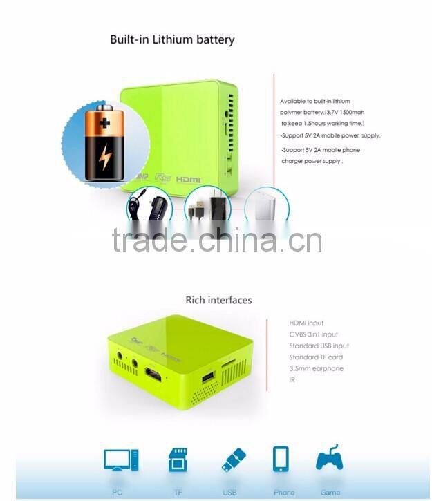 wholesale UC50 DLP mini Projector Full HD 1080P Home theater projecting camera LED video home Multimedia Video