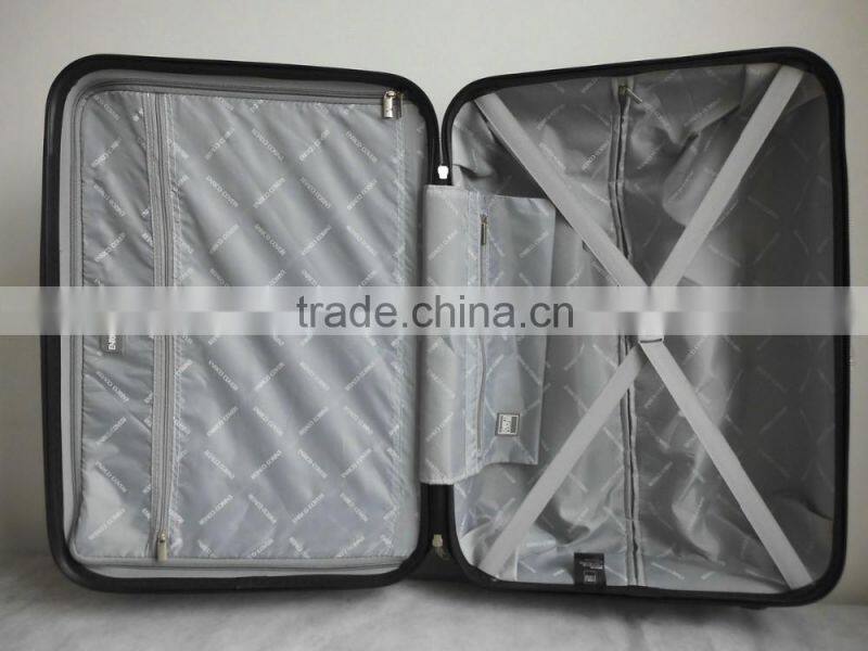 Vertical bart ABS+PC Bright trolley luggage set