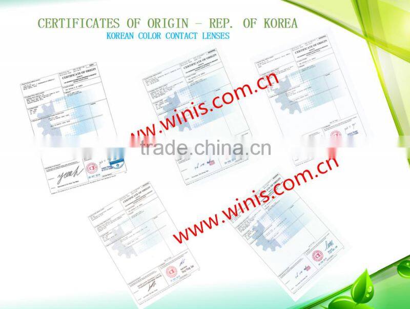 wholesale korean cosmetics Eclipse colored contact lenses for eyes