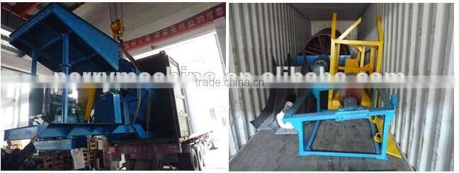 Small Mobile Trommel Washing Equipment Screen For Sale