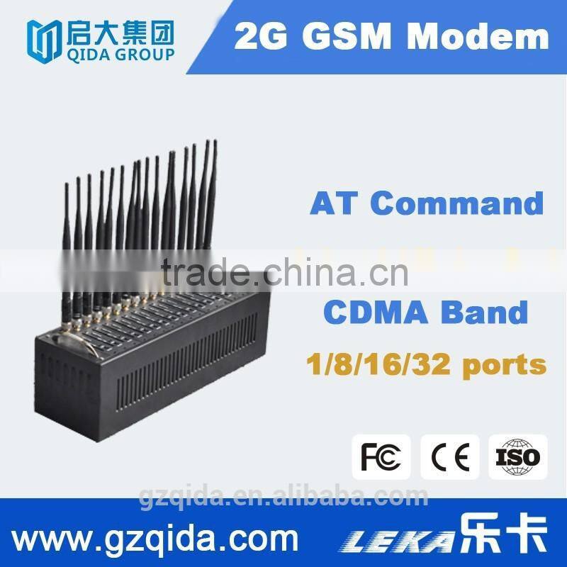 QIDA QS81 8 sim cards gsm modem with free software download driver edge wireless modem pool
