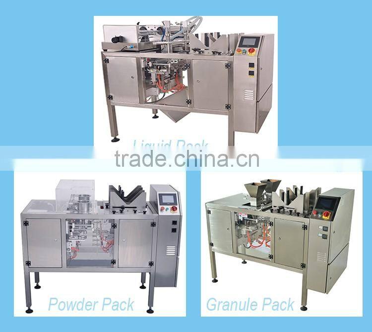 eu organic certification automatic powder mini doypack filling packaging machine with linear weigher
