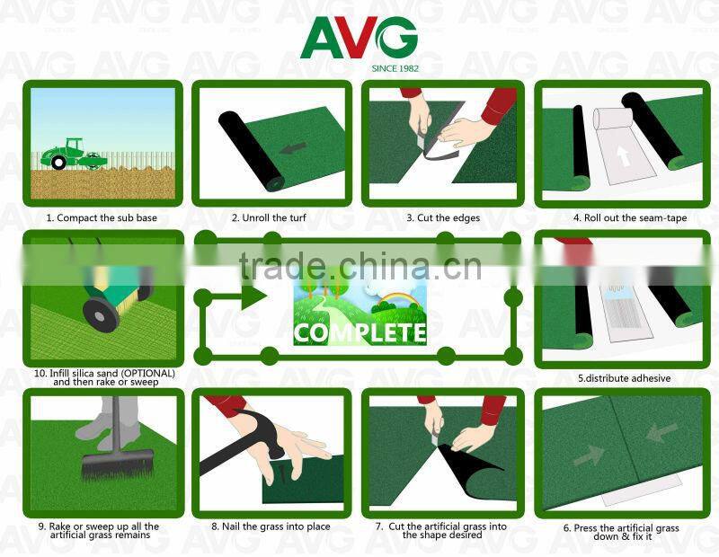 golf field artificial turf, pe pp garden grass