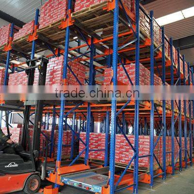 Warehouse Storage Logistics Equipment High Density Drive in Rack Steel Pallet Racking Professional Factory