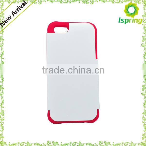 New material ,PC+leather/silicone 3d sublimation blanks