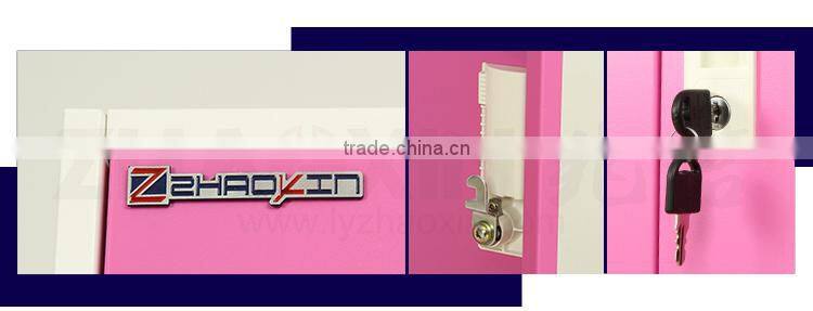 antique 4-door closet key lock clothes steel locker metal stainless gym wardrobe locker