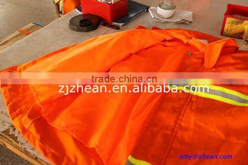100% Cotton Fire Resistant Firefighting Suit Fireman Uniform