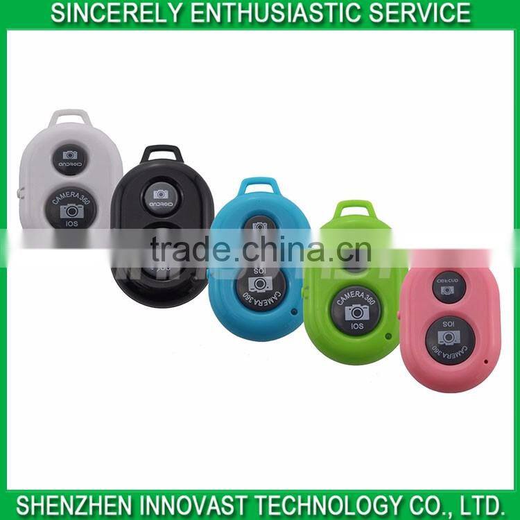 Min bluetooth remote camera shutter control,high quality bluetooth shutter remote