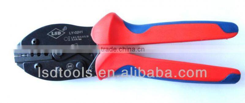 LSD Brand Ratcheting Crimping Pliers Professional Carbon Steel Pipe Crimping Tools LY-02H1