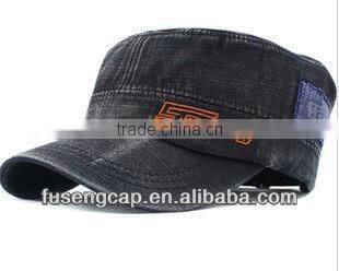 camouflage colour washed cotton military style caps