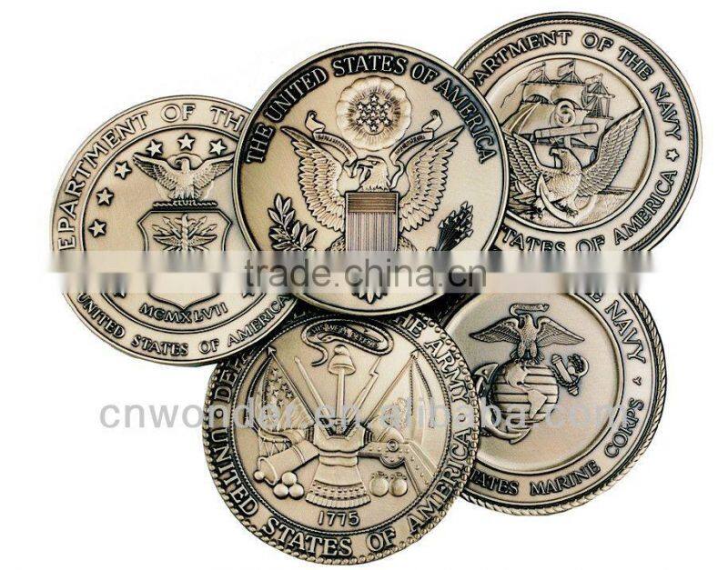 Newest design metal coins