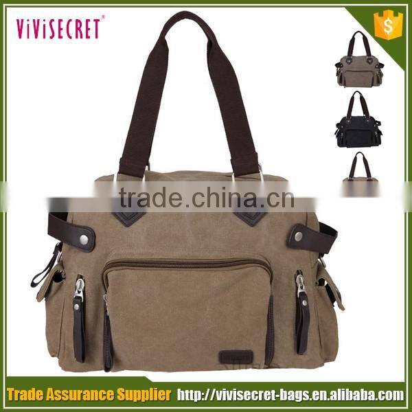 Guangzhou manufacturer oem production heavy canvas tote bag,raw cotton canvas tote bag